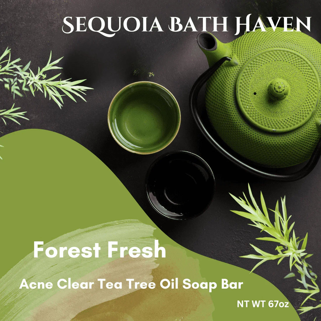 Tea Tree Soap Bar - Sequoia Bath Haven
