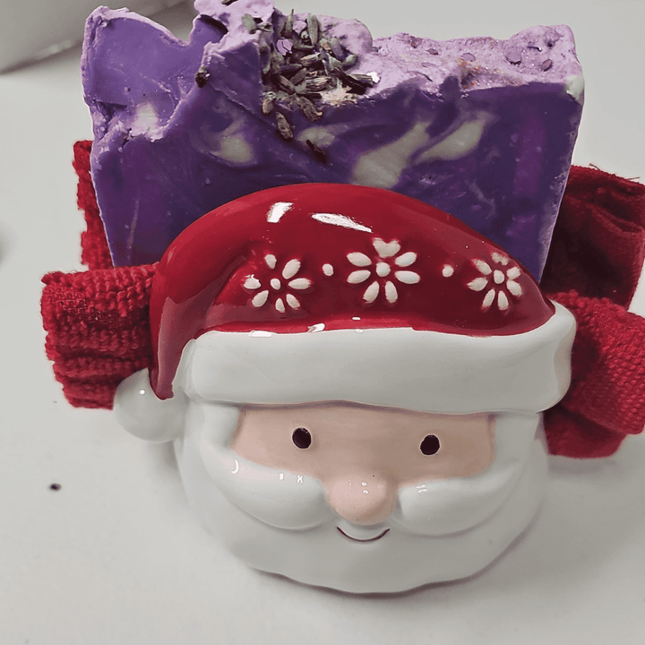 Holiday Gift Set (towel & Soap Holder) Bathroom Décor - Sequoia Bath Haven
