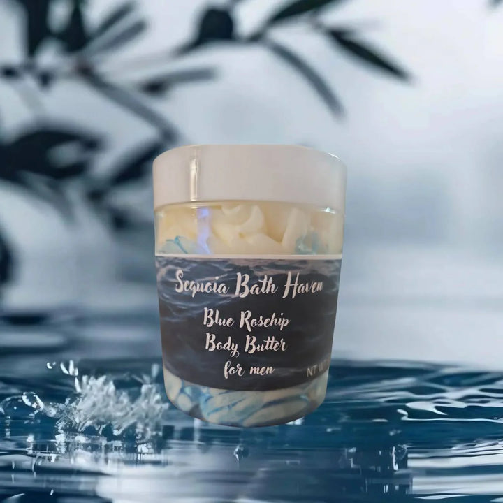 Blue Body Butter for Men - Sequoia Bath Haven