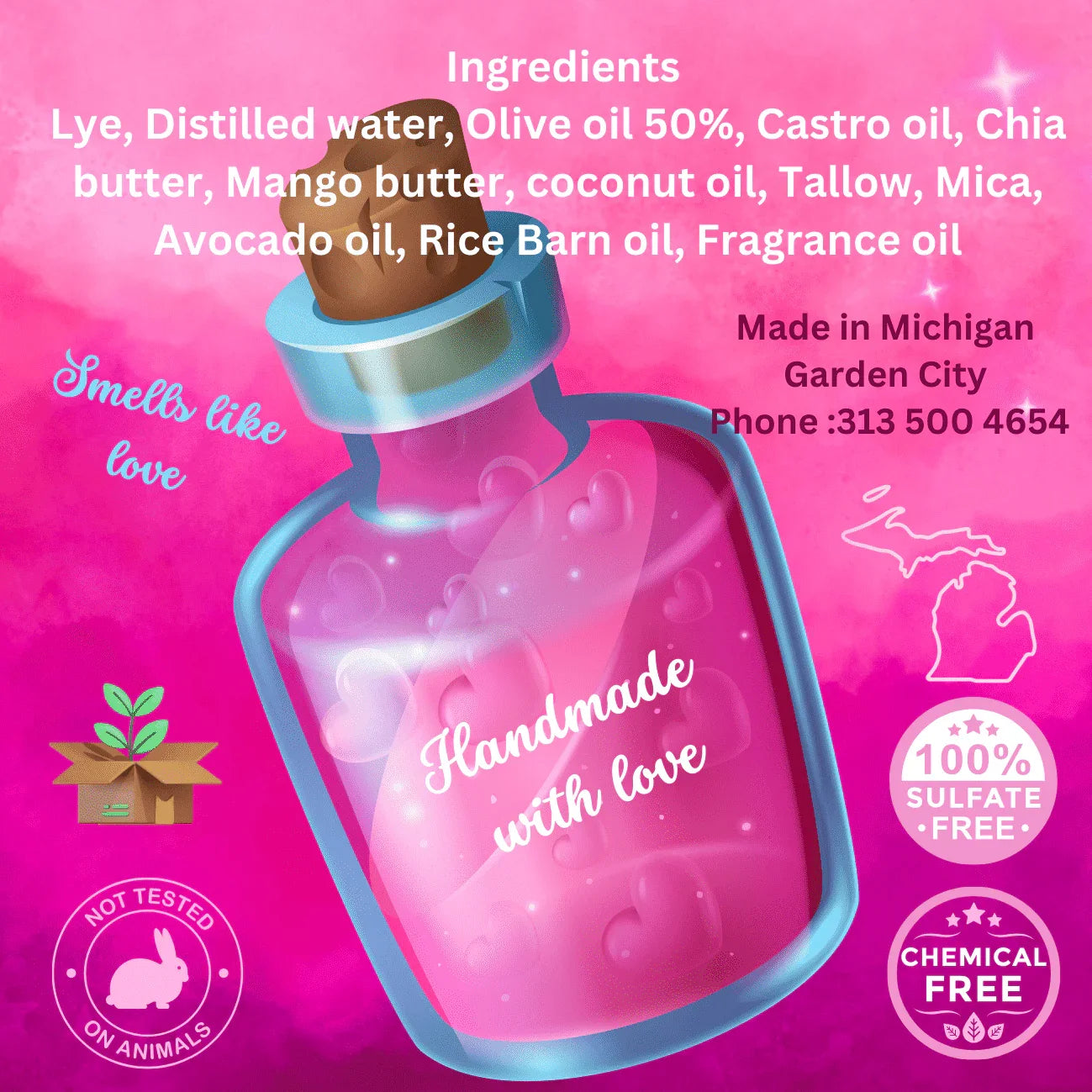 Love Spell- Pink - Sequoia Bath Haven
