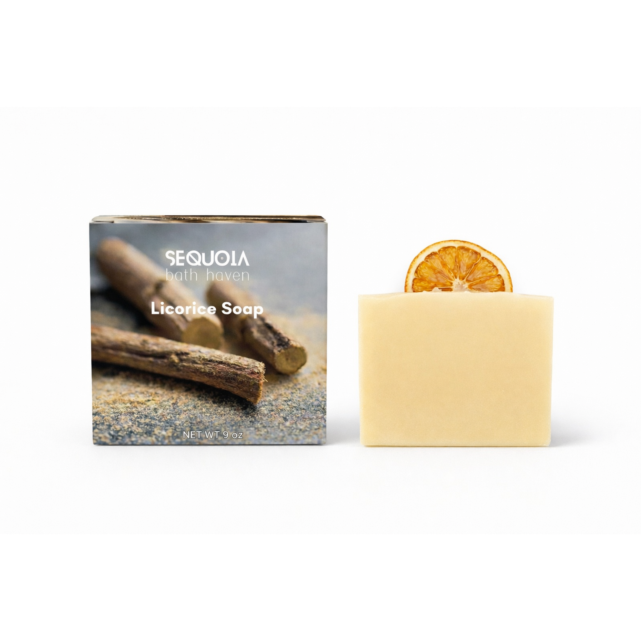 Licorice soap for face, gentle natural soap to help improve the look of dark spots.
